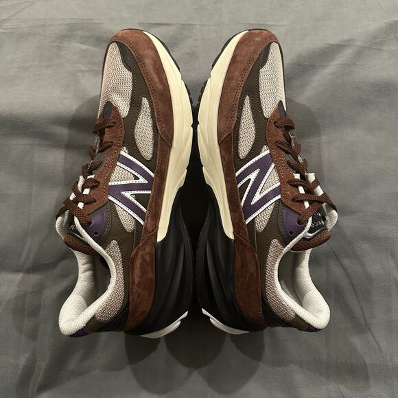 New Balance 990v6 Rich Oak Cosmic Grape Sneakers Made in USA Mens 11.5 U990OP6